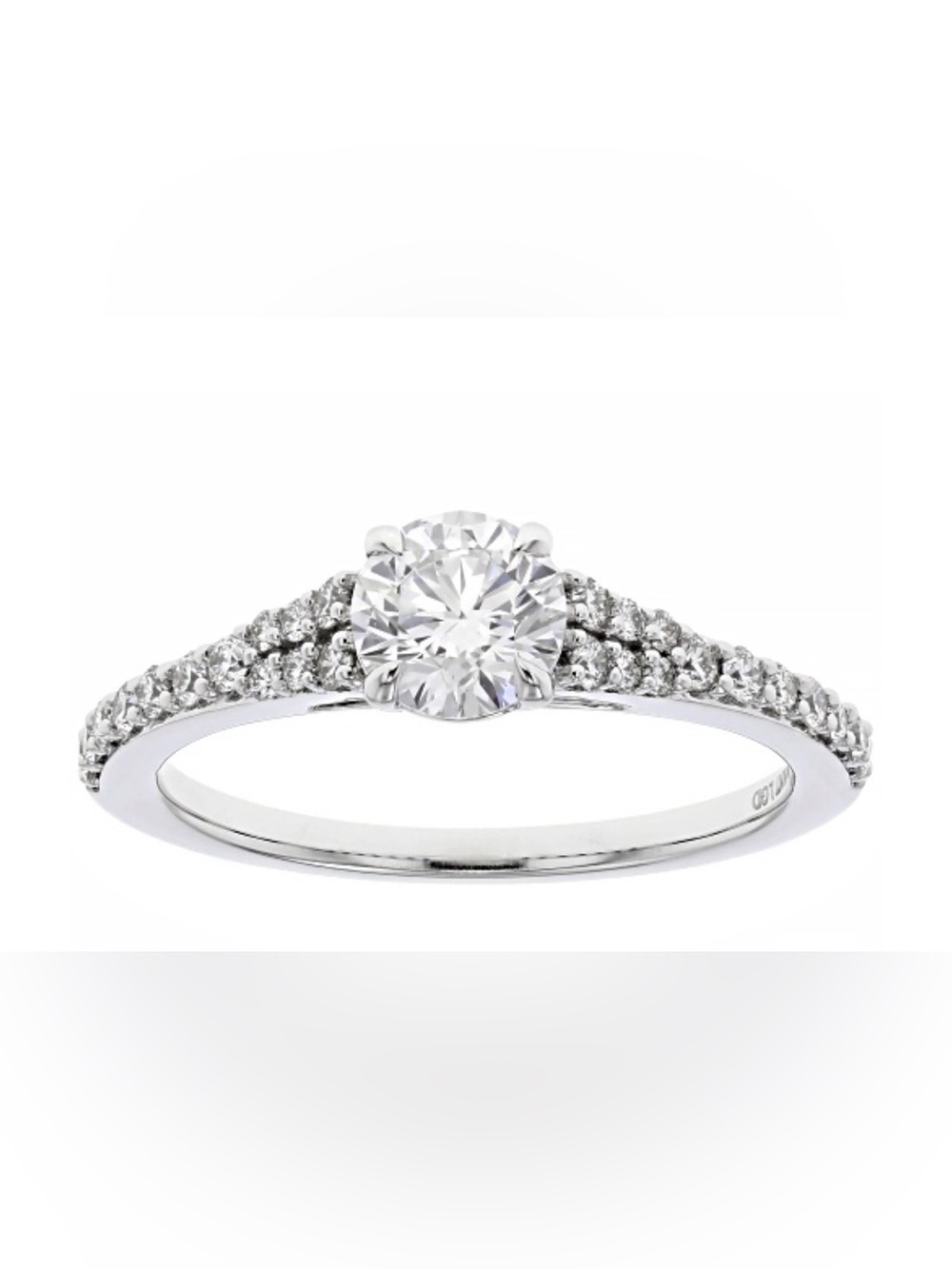 Diamond Ring in 10K White Gold